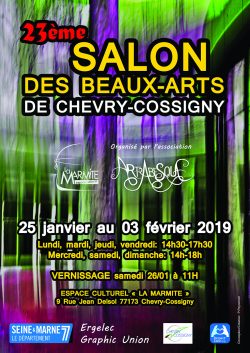 Affiche_Salon_bx_arts_2019_verte