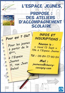 Accompagnement scolaire REUNION 13 SEP 19