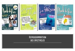 reprogrammation des spectacles