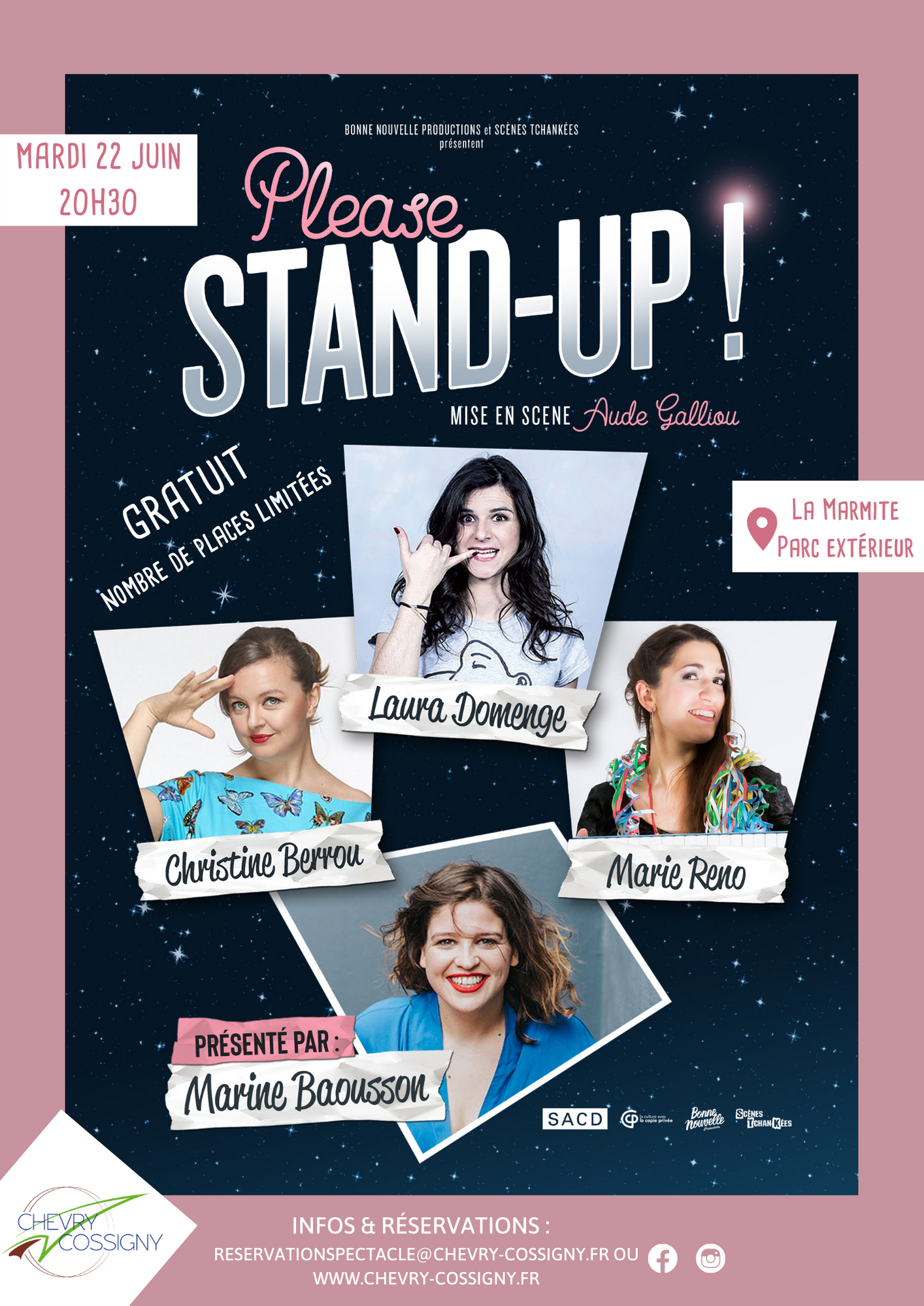 Please Stand-Up affiche (2) A3