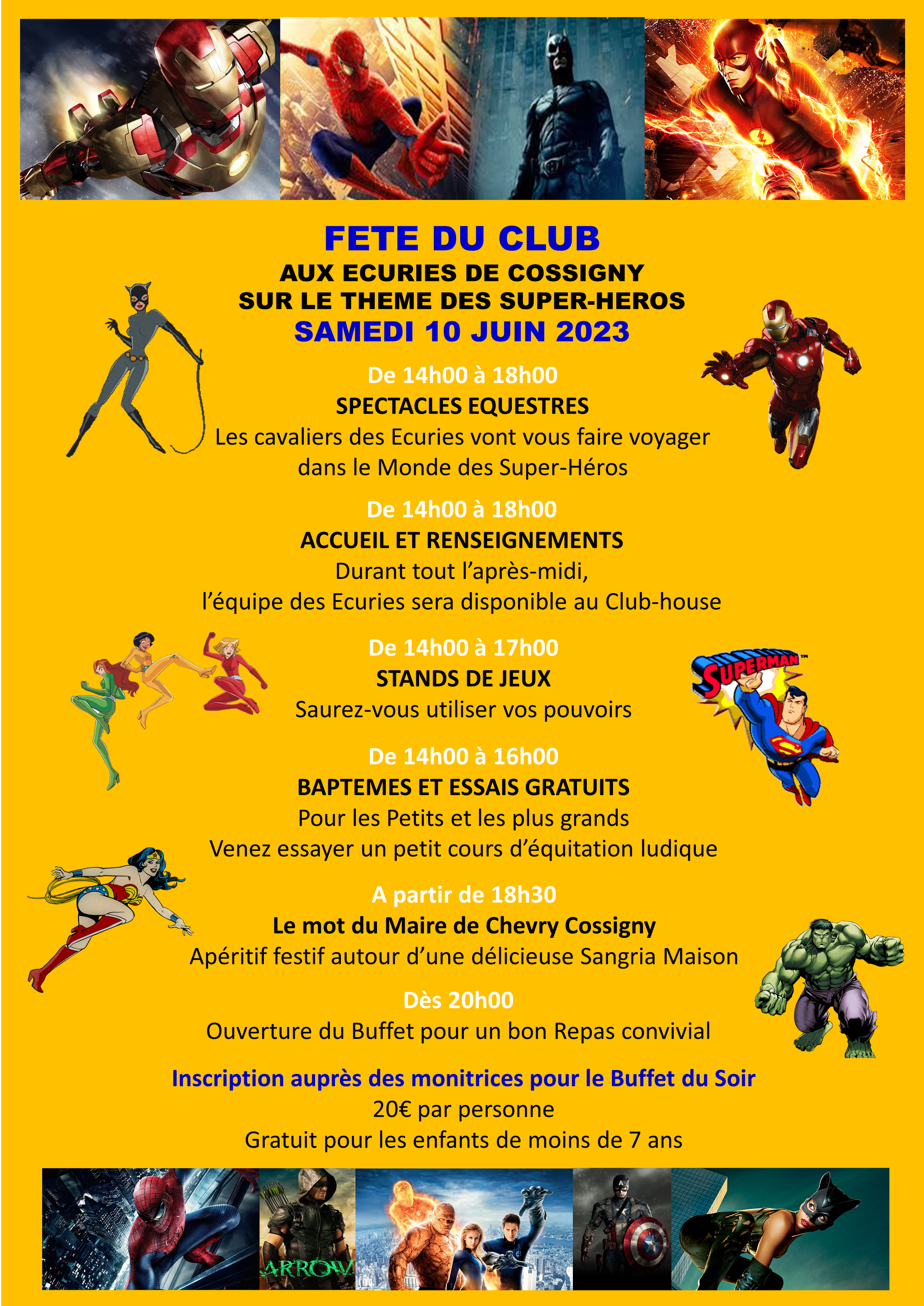 fête club des écuries