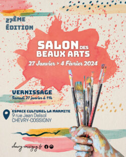 Affiche salon des Beaux-Arts 2024 V RS