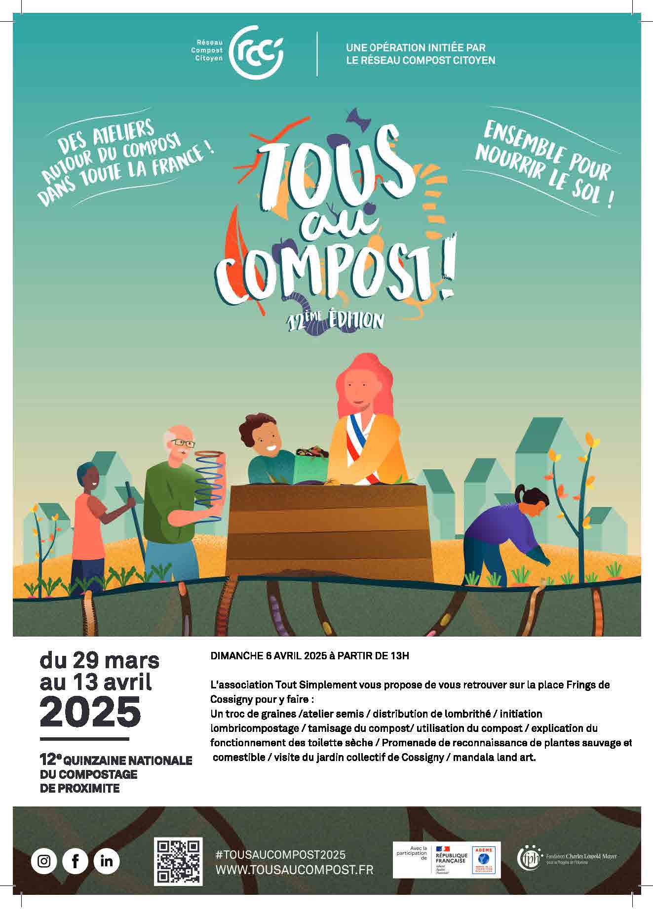 affiche tout simplement tous au compost