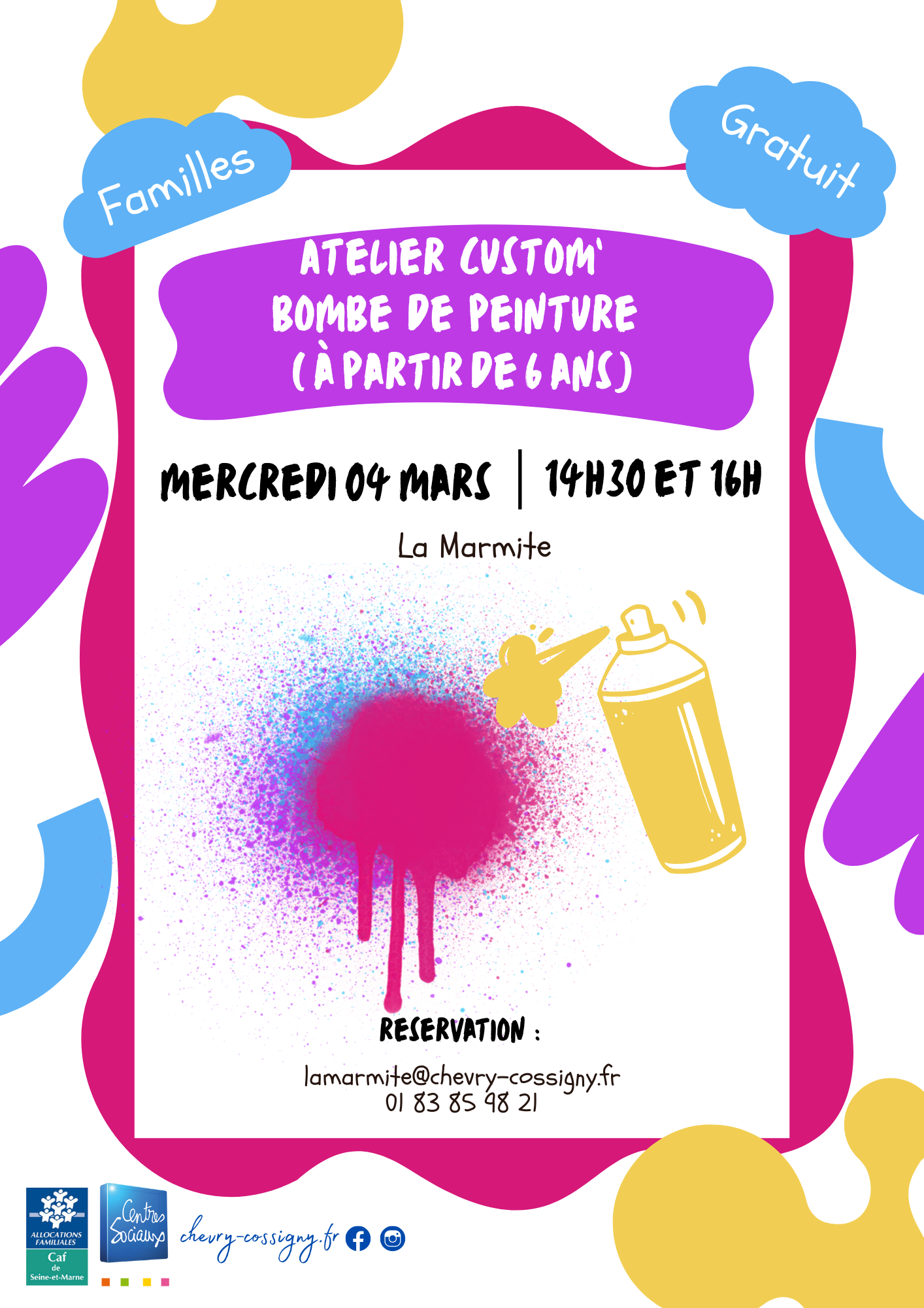 Atelier custom' bombe de peinture