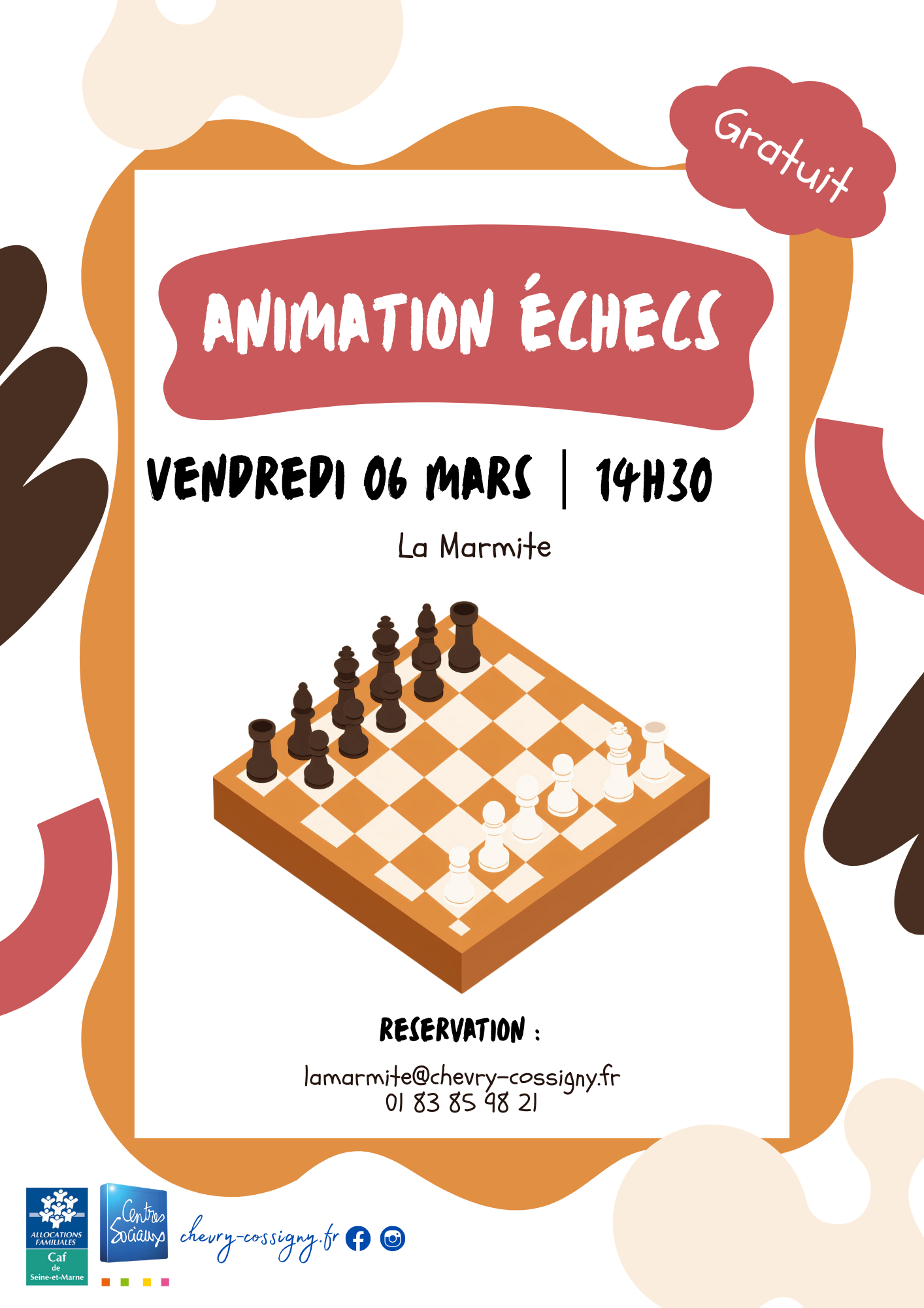 Animation échecs