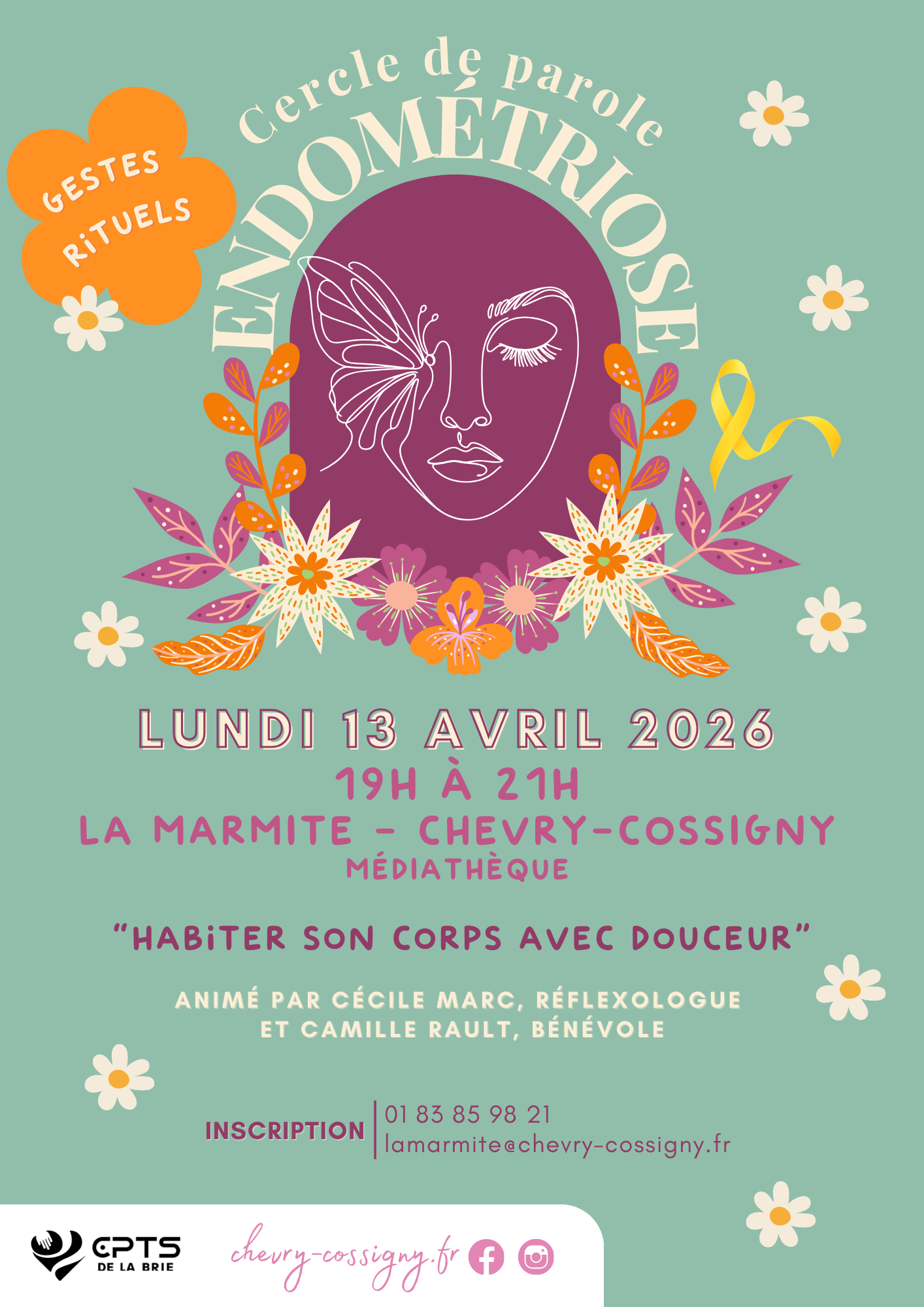 affiche endométriose