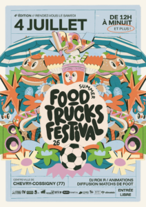 Affiche Summer Foodtrucks Festival #4