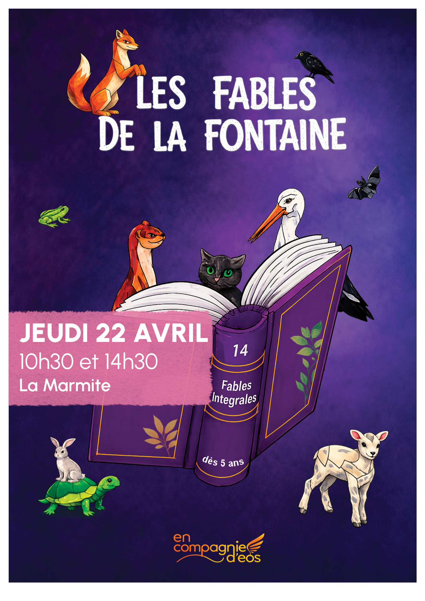 "Les fables de la fontaine"